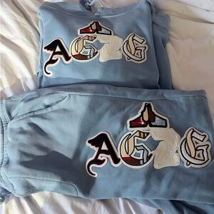 Blue  All Glory to God Men’s Sweatsuit